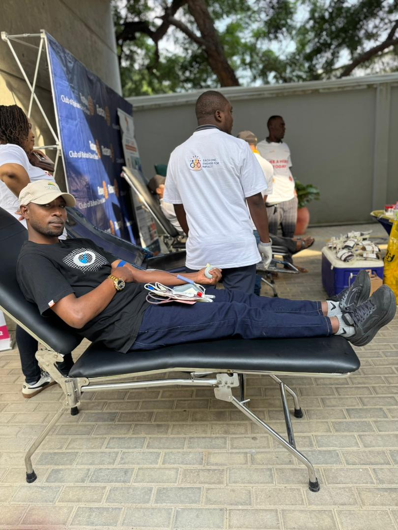 Volunteer in action
